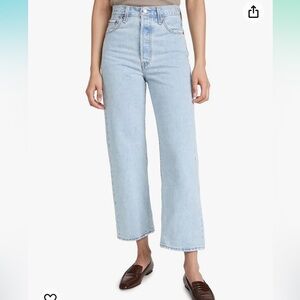 Levi's Women's Premium Ribcage Straight Ankle Jeans NEW